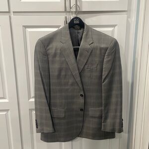 Jos. A Bank light grey plaid suit